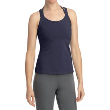 Stonewear Designs Double Cross Tank Top - Organic Cotton (For Women) in Navy - Closeouts
