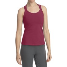 Stonewear Designs Double Cross Tank Top - Organic Cotton (For Women) in Ruby - Closeouts
