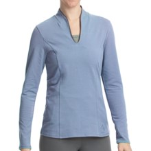 Stonewear Designs Echo Shirt - Organic Cotton, Long Sleeve (For Women) in Stream - Closeouts