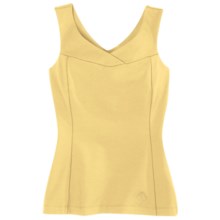 Stonewear Designs Olympia Tank Top - Built-In Bra, V-Neck (For Women) in Mellow - Closeouts