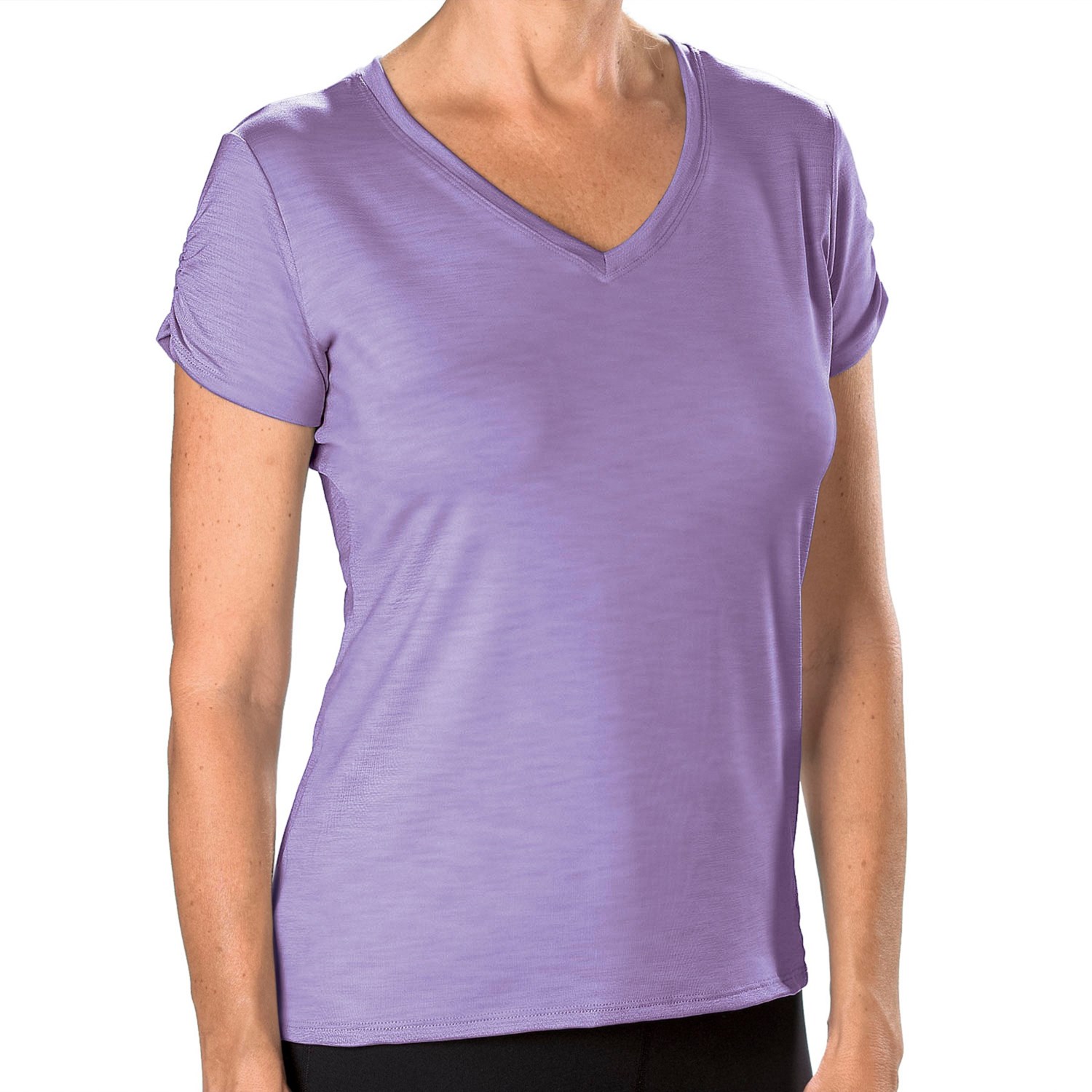 lavender colour tshirt