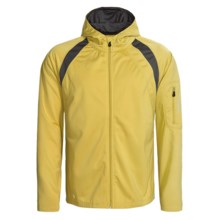 Stormtech High-Performance Hoodie Jacket - Full Zip (For Men) in Gold/Charcoal - Closeouts