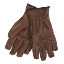 Stormy Kromer George Deerskin Gloves (For Men) in Acorn - 2nds
