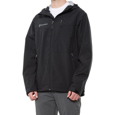 Free Country Stratus Stretch Hydro Light Jacket - Waterproof (For Men) - BLACK (L )