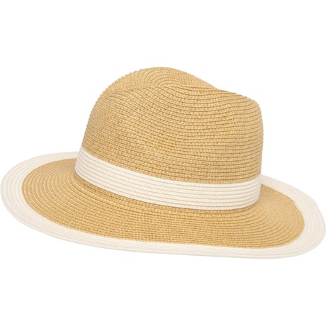 San Diego Hat Company Straw Hat (For Women) - NATURAL WHITE ( )
