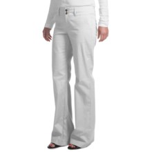 Stretch Bootcut Dress Pants (For Women) in White - 2nds