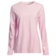 Stretch Cotton Crew Shirt - Long Sleeve (For Women)