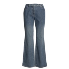 Stretch Cotton Denim Jeans - Bootcut (For Women) in Indigo - 2nds