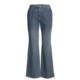 Stretch Cotton Denim Jeans - Bootcut (For Women)