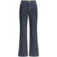 Stretch Cotton Jeans - 5-Pocket, Straight Leg (For Women)