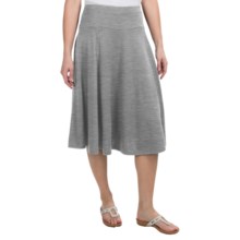 Stretch Jersey Skirt (For Women) in Heather Grey - 2nds