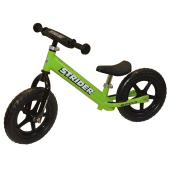 Strider ST-3 No-Pedal Balance Bike (For Kids) in Green
