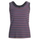 Striped Cotton Tank Top - Scoop Neck (For Women)