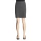 Striped Knit Mini Skirt - Back Zip (For Women)
