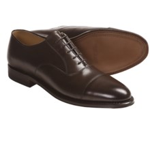 Stuart & Laud Peyton Shoes - Calfskin, Oxfords (For Men) in Mahogany - Closeouts