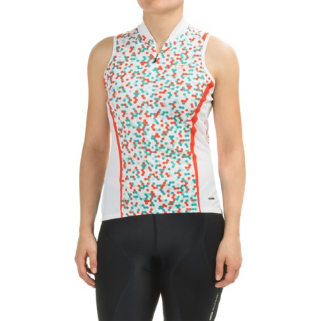 SUGOi Dot Cycling Jersey Zip Neck Sleeveless For Women
