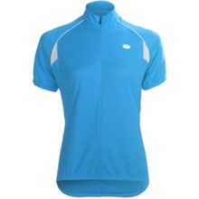 Sugoi Neo Cycling Jersey - Zip Neck, Short Sleeve (For Women) in Sky Blue - Closeouts