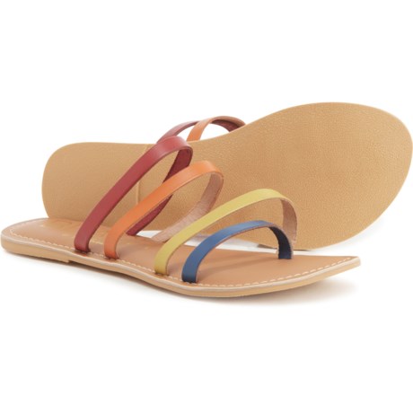 Beach by Matisse Summertime Strappy Sandals - Leather (For Women) - Rainbow (10 )