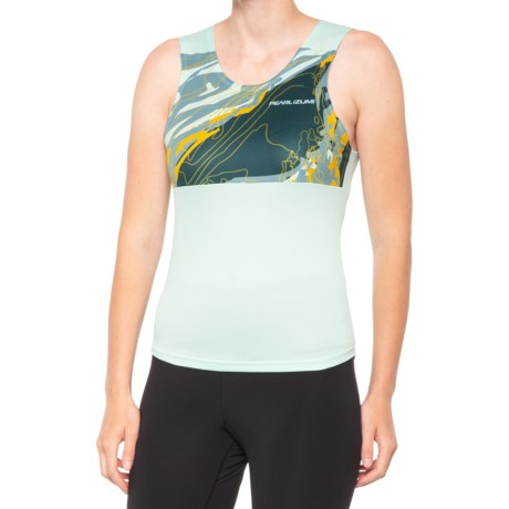 Pearl Izumi Summit Shirt - Sleeveless (For Women) - MIST GREEN/SEA MOSS COMPOSITE (XL )