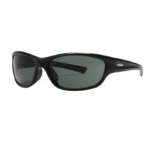 SunCloud Nomad Sunglasses - Polarized in Black/Grey - Closeouts
