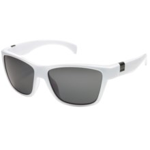 Suncloud Speedtrap Sunglasses - Polarized in White/Grey - Closeouts
