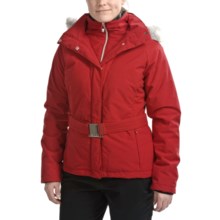 Sunice Abby Jacket - Insulated, Faux-Fur Trim, Mid Length (For Women) in Garnet - Closeouts