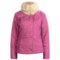 Sunice Julia Quilted Jacket - Faux-Fur Trim (For Women) in Bubble Gum