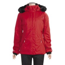 Sunice Lilly Short Jacket - Insulated, Faux-Fur Trim (For Women) in 57 Garnet - Closeouts