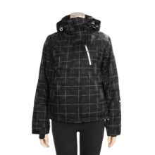 Sunice Naquita Jacket - Waterproof, Insulated (For Women) in Black Windowpane - Closeouts