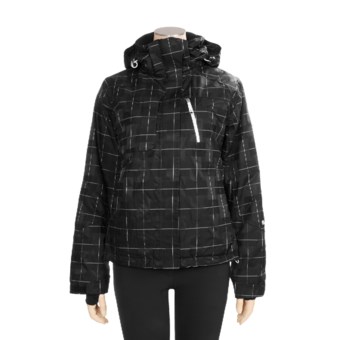 Sunice Naquita Jacket - Waterproof, Insulated (For Women) in Black Windowpane
