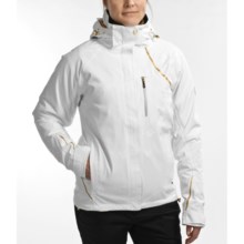 Sunice Suprima Stretch Gore-Tex® Jacket - Waterproof, Insulated (For Women) in White/Gold - Closeouts