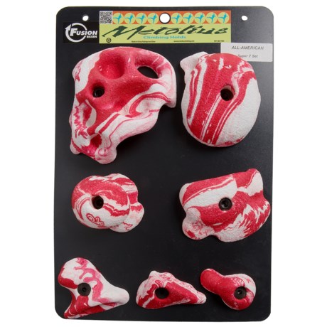 UPC 602150290180 product image for Super 7 Climbing Hold Set - 7-Pack | upcitemdb.com
