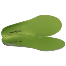Superfeet Green Trim-to-Fit Wide Insoles - Medium/High Arch (For Men And Women) in See Photo