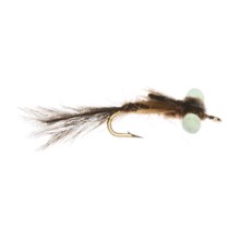 Superfly Damsel Nymph Fly - Dozen in Brown - Closeouts