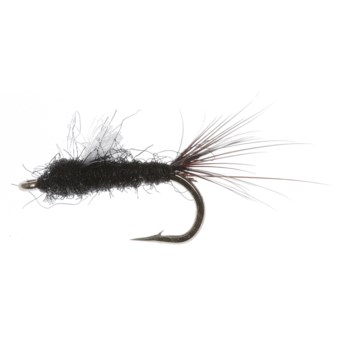 Superfly RS2 Nymph Fly - Dozen in Black