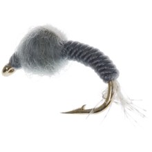 Superfly WD 40 Nymph Fly - Dozen in Grey - Closeouts