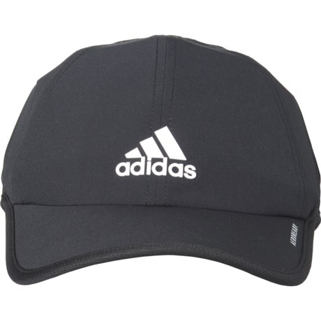 Adidas Superlite Hat - UPF 50 (For Men) - BLACK/WHITE (O/S )