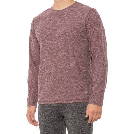 Xcelsius Supersoft T-Shirt - Long Sleeve (For Men) - WINE (S )