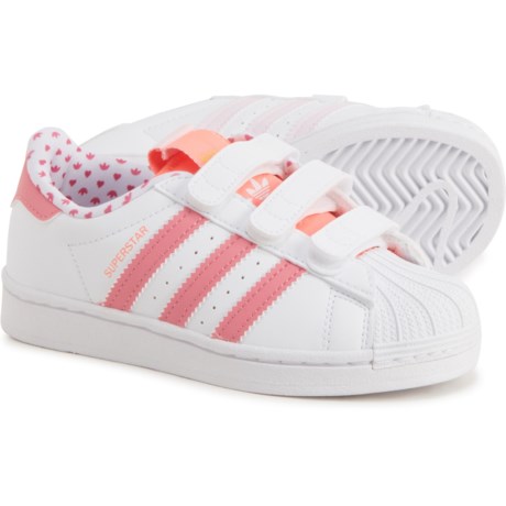 Adidas Superstar CF C Running Shoes (For Girls) - WHITE (13C )