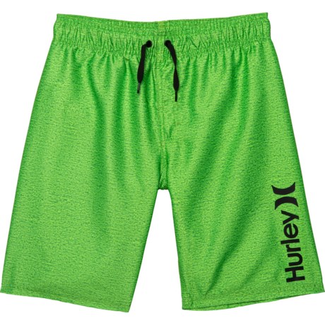 Hurley Swim Trunks (For Big Boys) - NEON GREEN HEATHER (S )