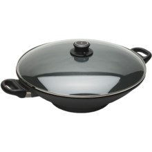 Swiss Diamond 14” Non-Stick Covered Wok in See Photo - Closeouts
