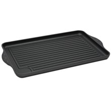 Swiss Diamond Double Burner Grill - 17x11”, Non-Stick in See Photo - Closeouts