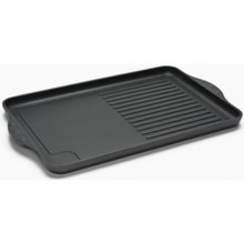 Swiss Diamond Double Burner Grill/Griddle Combo - 17x11”, Non-Stick in See Photo - Closeouts