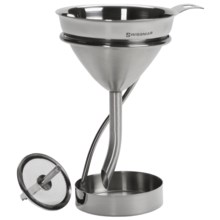 Swissmar Decanter Funnel and Stand - Stainless Steel in Stainless Steel - Closeouts