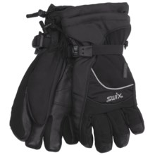 Swix Apex Gloves - Waterproof, 3-in-1 System (For Men) in Black - Closeouts
