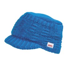 Swix Asta Knit Billed Beanie Hat (For Women) in Blue - Closeouts