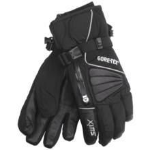 Swix Avant Garde Gore-Tex® Gloves - Waterproof (For Men) in Black - Closeouts