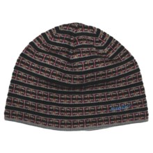 Swix Egil Beanie Hat - Merino Wool (For Men and Women) in Grey/Black - Closeouts