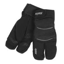 Swix Membrane Split Mittens - Waterproof, Insulated (For Men) in Black - Closeouts