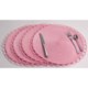 Tag Chelsea Round Woven Placemat - Set of Four